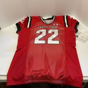 Under Armour Texas Tech Red Raiders #22 Football Jersey Armourfuse Men’s L
